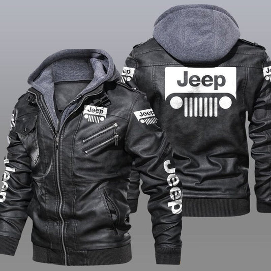 Veste Jeep Veste en cuir Jeep pour homme V19