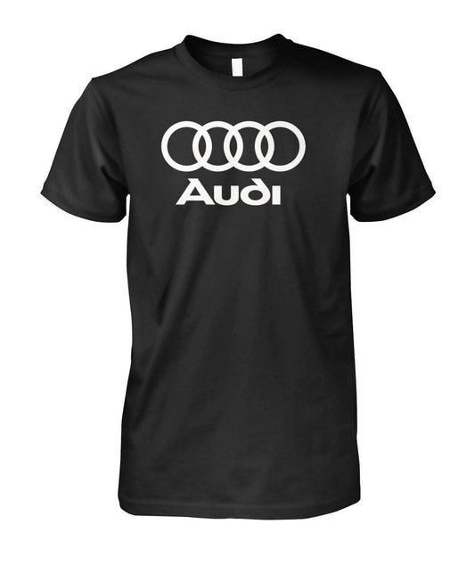 Audi-T-Shirt - Schwarz / S / Unisex-Baumwoll-T-Shirt