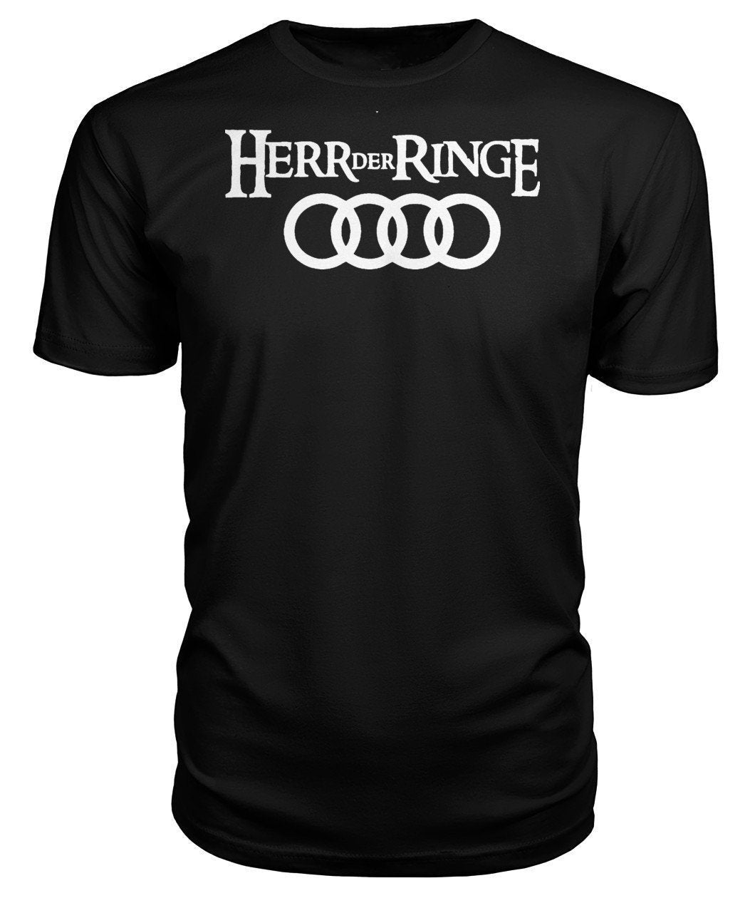 Herr Der Ringe Audi Premium Unisex T-Shirt - Schwarz / S