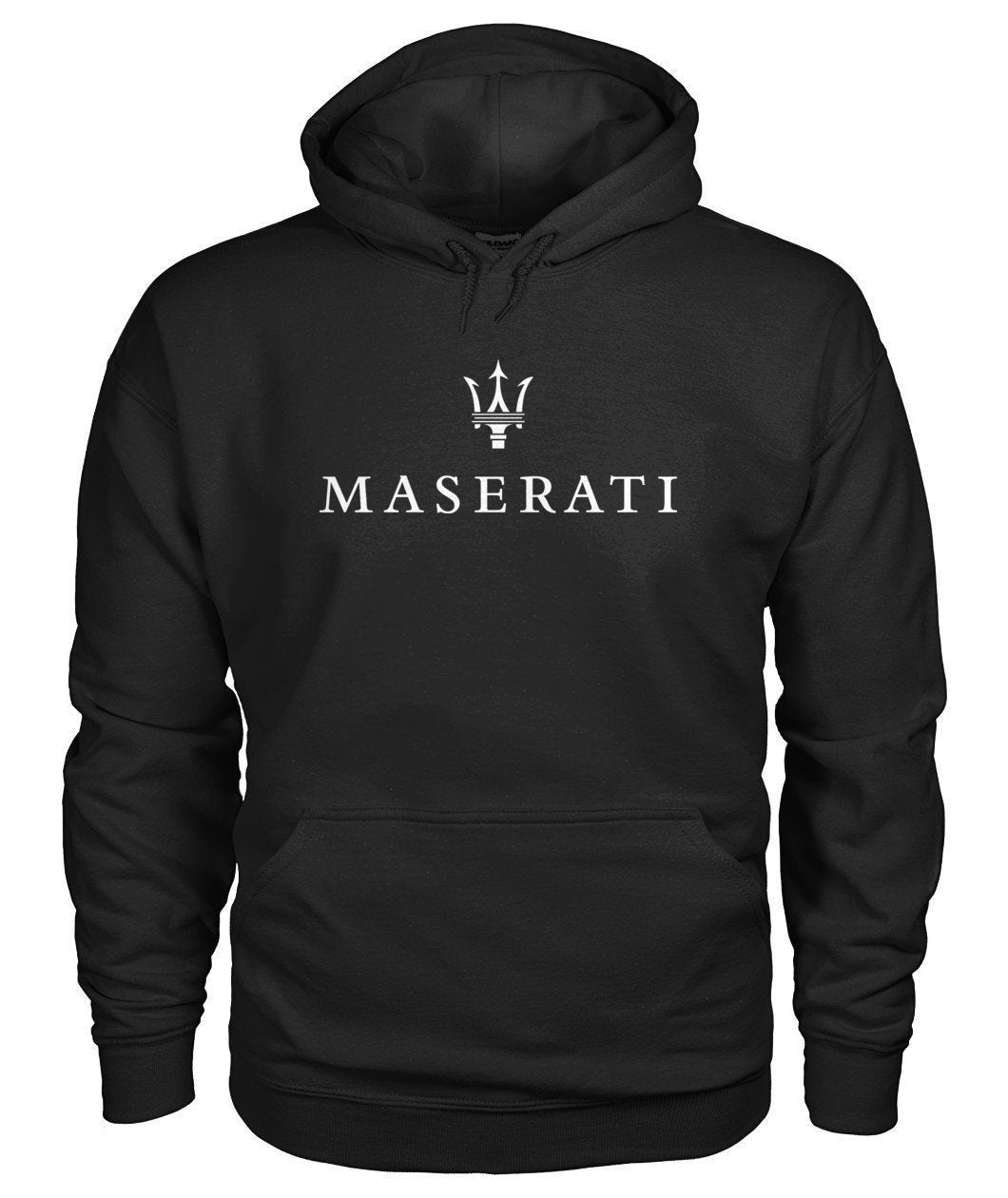 MASERATI Gildan Pullover Sweatshirt Hoodie - Black / S