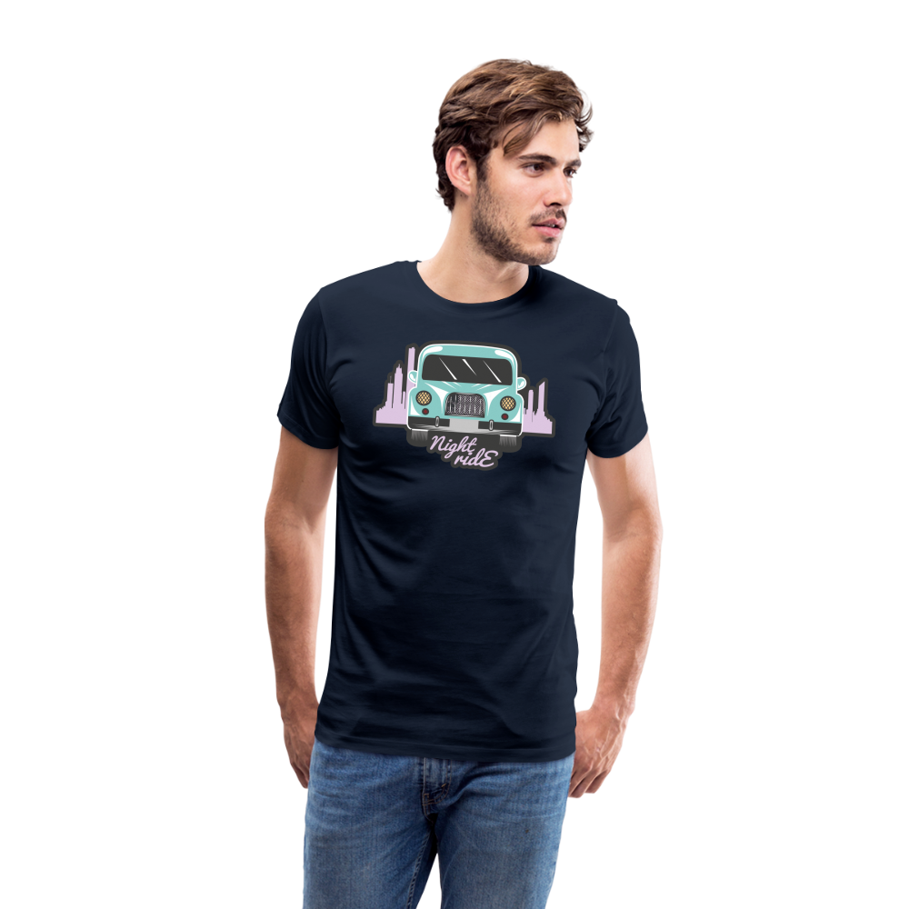 NIGHT RIDE Men’s Premium T-Shirt - navy