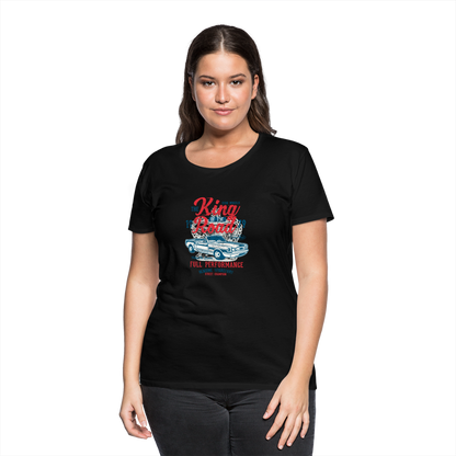 King of the road Women’s Premium T-Shirt - black