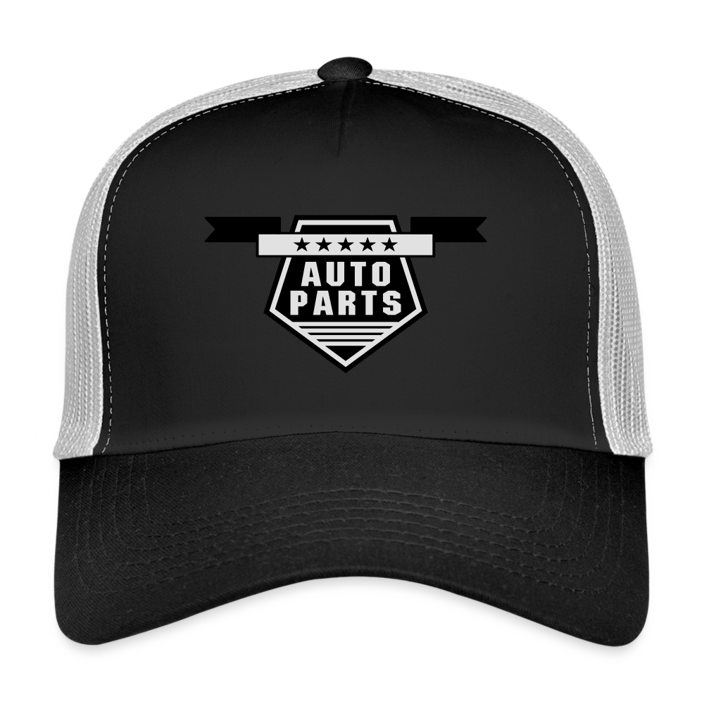 Auto parts Trucker Cap - black/stone grey