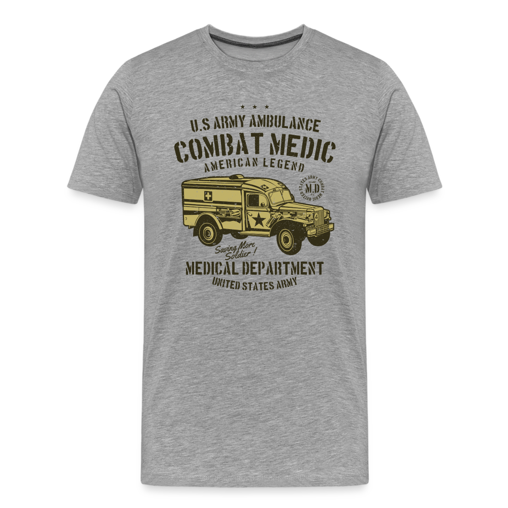 US army ambulance Men’s Premium T-Shirt - heather grey