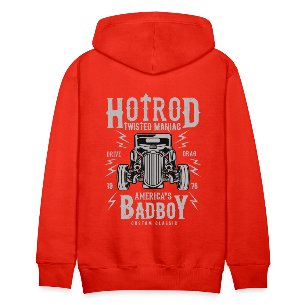 Twisted Hotrod Men’s Premium Hoodie - red