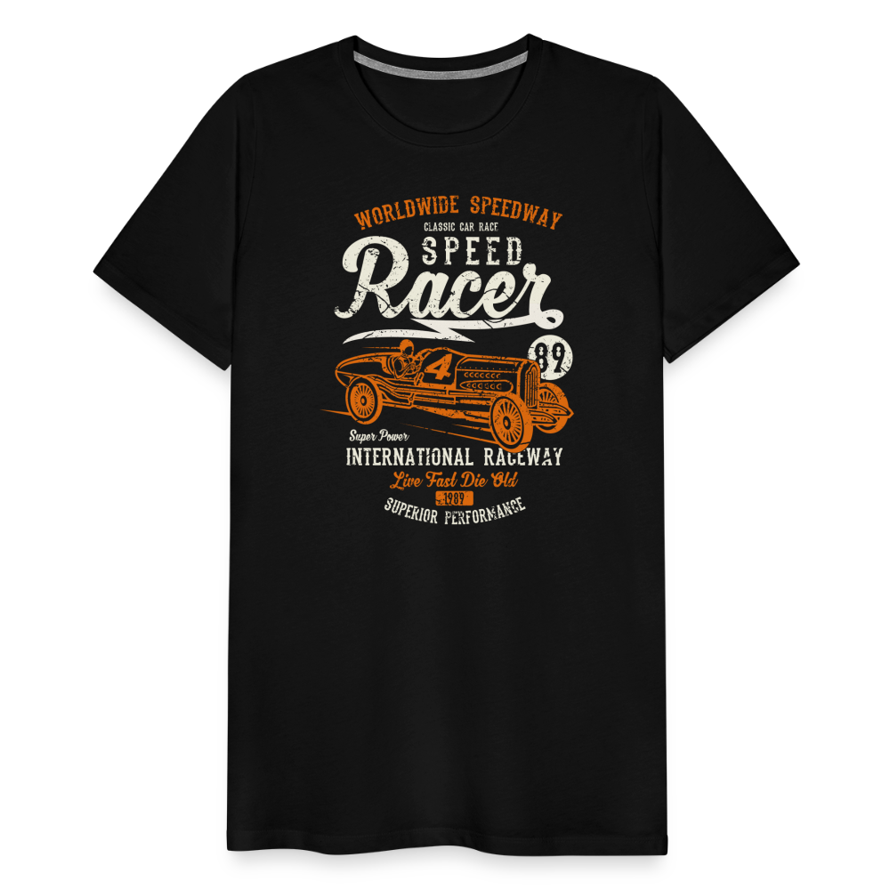 Speed Racer Men’s Premium T-Shirt - black