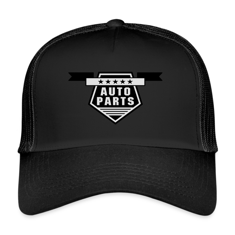 Auto parts Trucker Cap - black/black