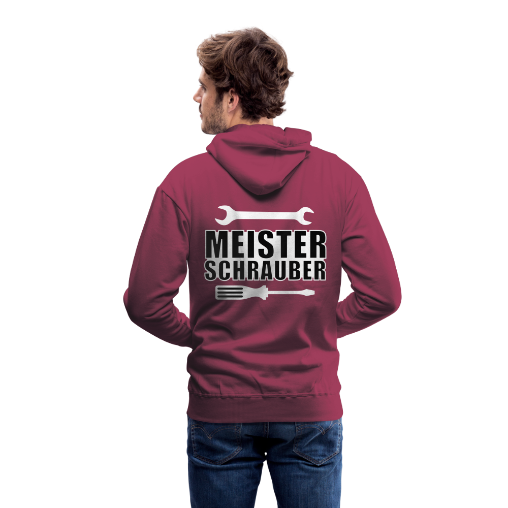 meister schrauber Men’s Premium Hoodie - bordeaux