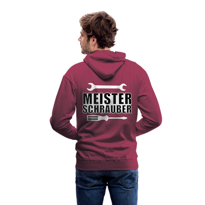 meister schrauber Men’s Premium Hoodie - bordeaux