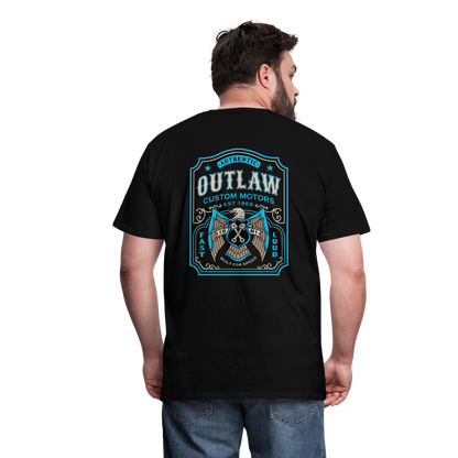 Outlaw Bike mechanic label Men’s Premium T-Shirt - black