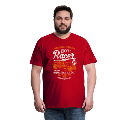 Speed Racer Men’s Premium T-Shirt - red