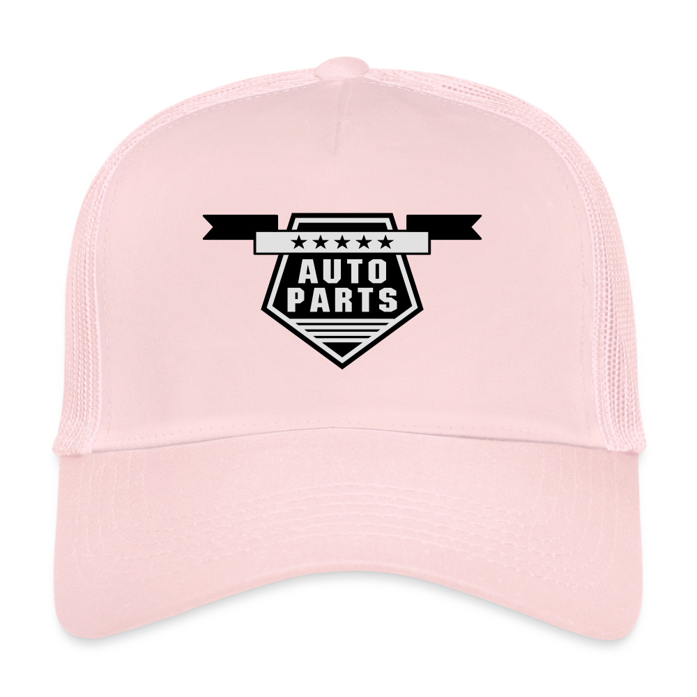 Auto parts Trucker Cap - pale pink