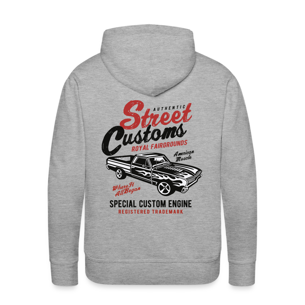 Street Custom Men’s Premium Hoodie - heather grey