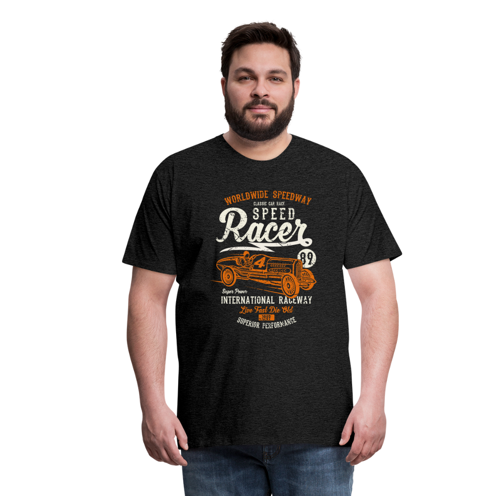 Speed Racer Men’s Premium T-Shirt - charcoal grey