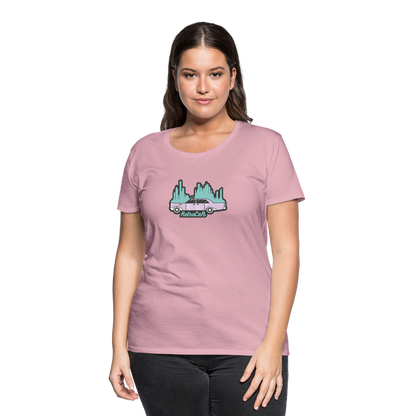 Retro Cars Women’s Premium T-Shirt - rose shadow