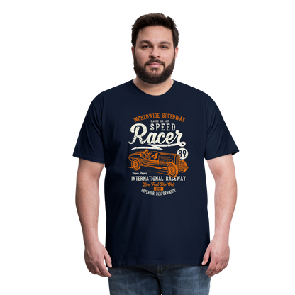 Speed Racer Men’s Premium T-Shirt - navy