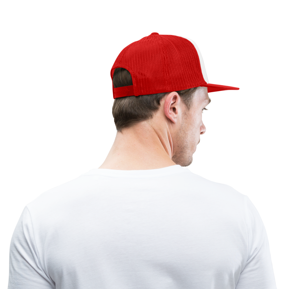 car service station Trucker Cap - white/red