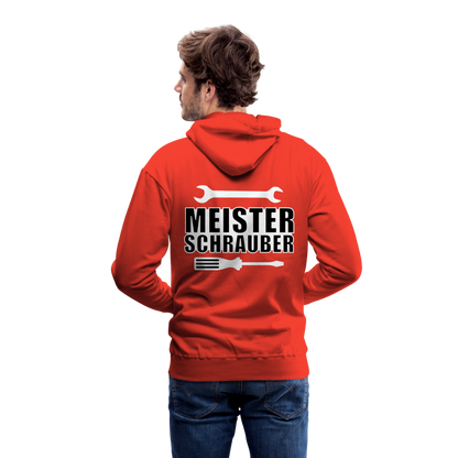 meister schrauber Men’s Premium Hoodie - red