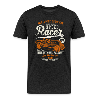 Speed Racer Men’s Premium T-Shirt - charcoal grey