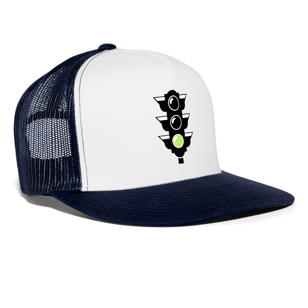 signal Trucker Cap - white/navy