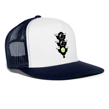 signal Trucker Cap - white/navy