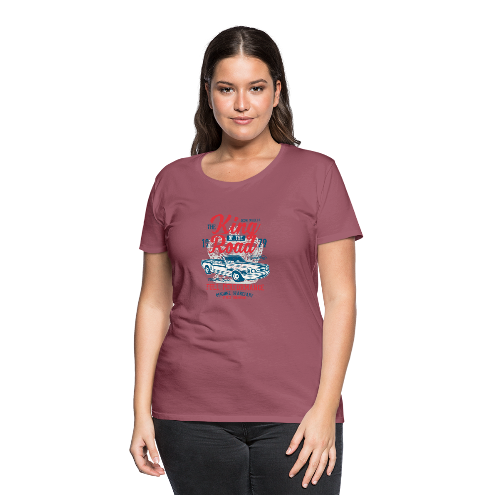 King of the road Women’s Premium T-Shirt - mauve