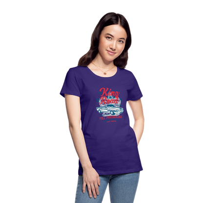 King of the road Women’s Premium T-Shirt - purple