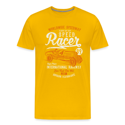 Speed Racer Men’s Premium T-Shirt - sun yellow