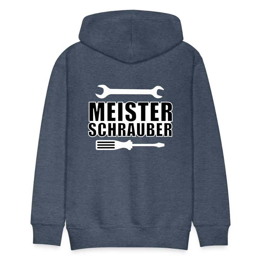 meister schrauber Men’s Premium Hoodie - heather denim