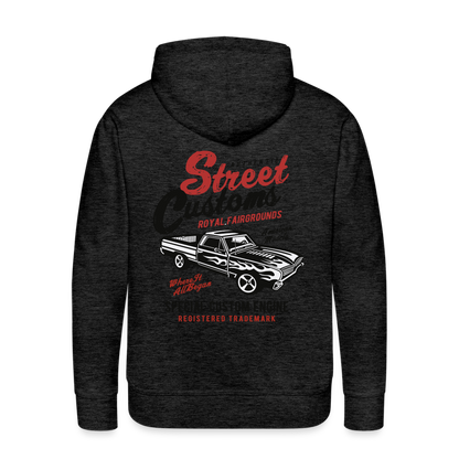 Street Custom Men’s Premium Hoodie - charcoal grey