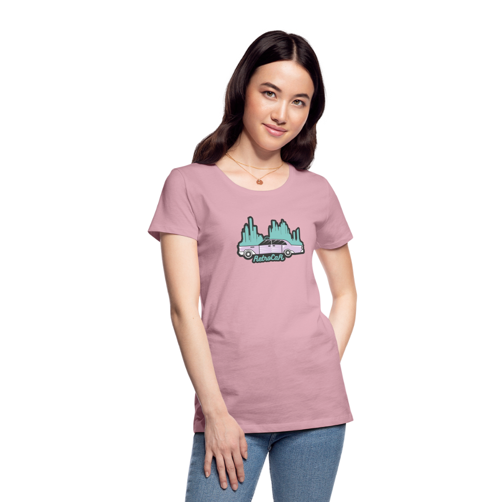 Retro Cars Women’s Premium T-Shirt - rose shadow