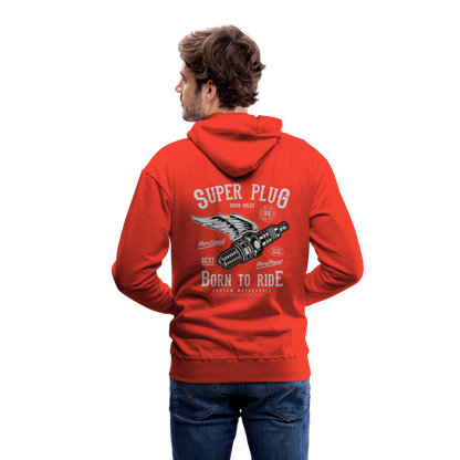 Super Plug Men’s Premium Hoodie - red