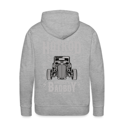 Twisted Hotrod Men’s Premium Hoodie - heather grey