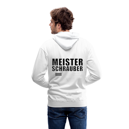 meister schrauber Men’s Premium Hoodie - white