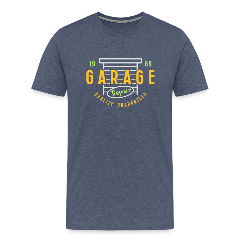 Garage Men’s Premium T-Shirt - heather blue