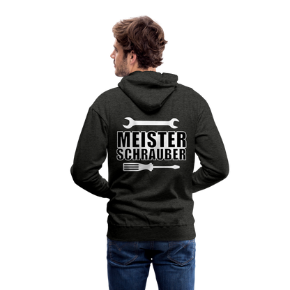 meister schrauber Men’s Premium Hoodie - charcoal grey