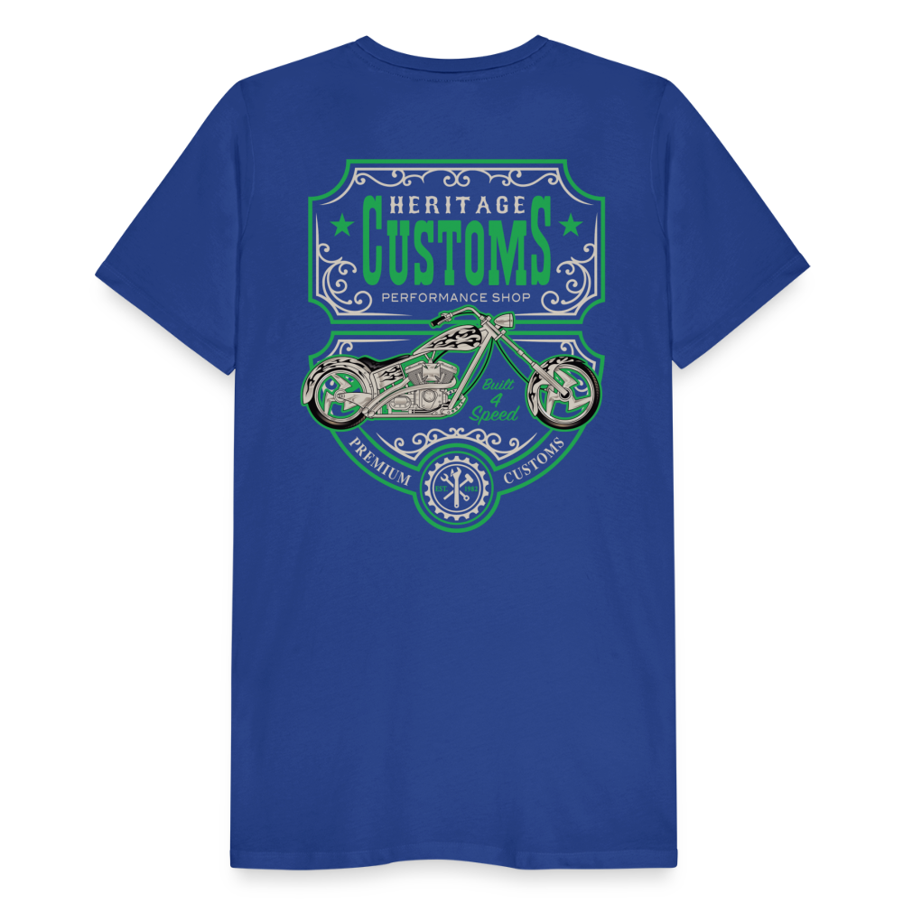 mechanic label Men’s Premium T-Shirt - royal blue