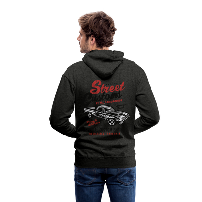 Street Custom Men’s Premium Hoodie - charcoal grey