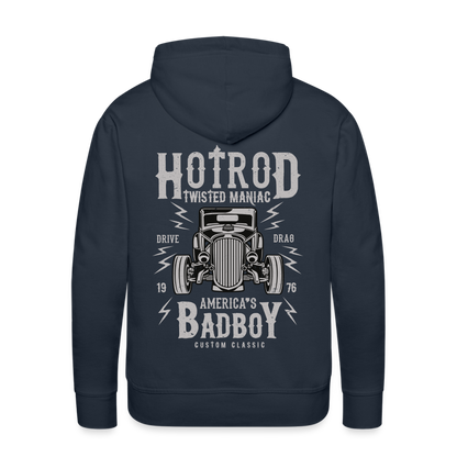 Twisted Hotrod Men’s Premium Hoodie - navy