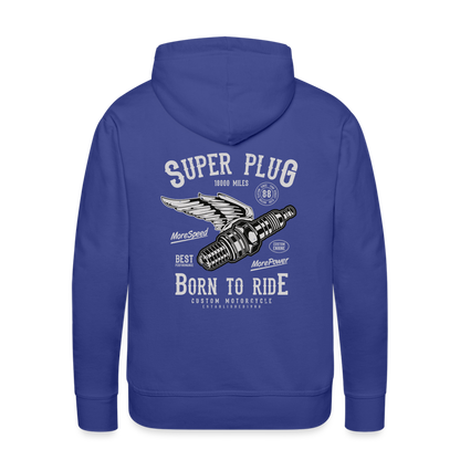 Super Plug Men’s Premium Hoodie - royal blue