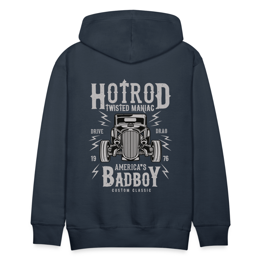 Twisted Hotrod Men’s Premium Hoodie - navy