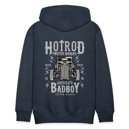 Twisted Hotrod Men’s Premium Hoodie - navy