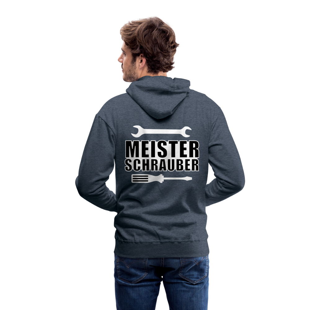 meister schrauber Men’s Premium Hoodie - heather denim