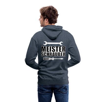 meister schrauber Men’s Premium Hoodie - heather denim