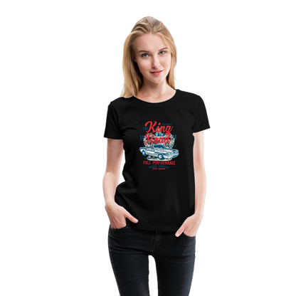 King of the road Women’s Premium T-Shirt - black