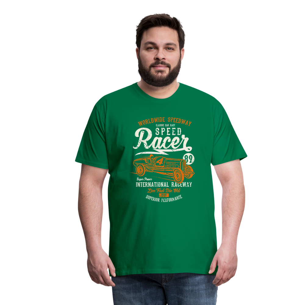 Speed Racer Men’s Premium T-Shirt - kelly green