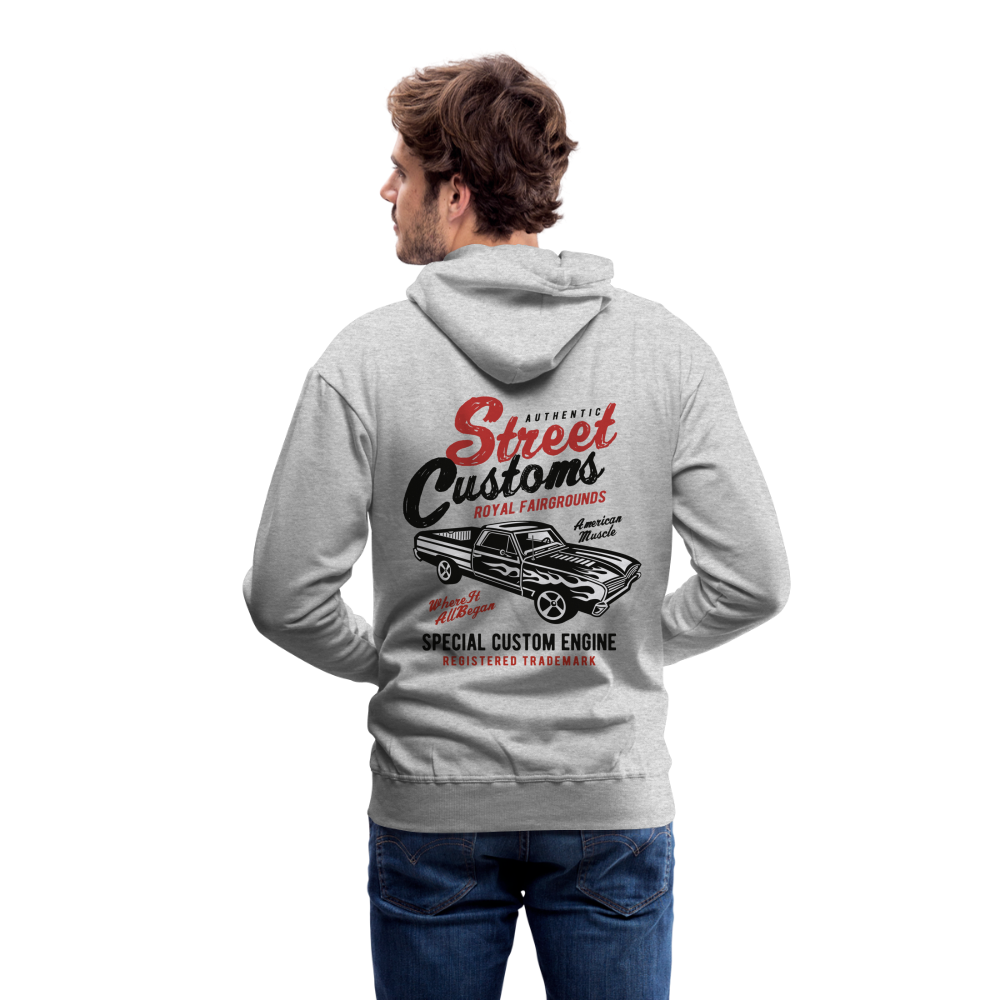 Street Custom Men’s Premium Hoodie - heather grey