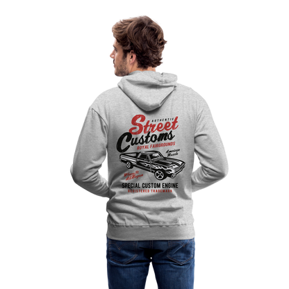 Street Custom Men’s Premium Hoodie - heather grey