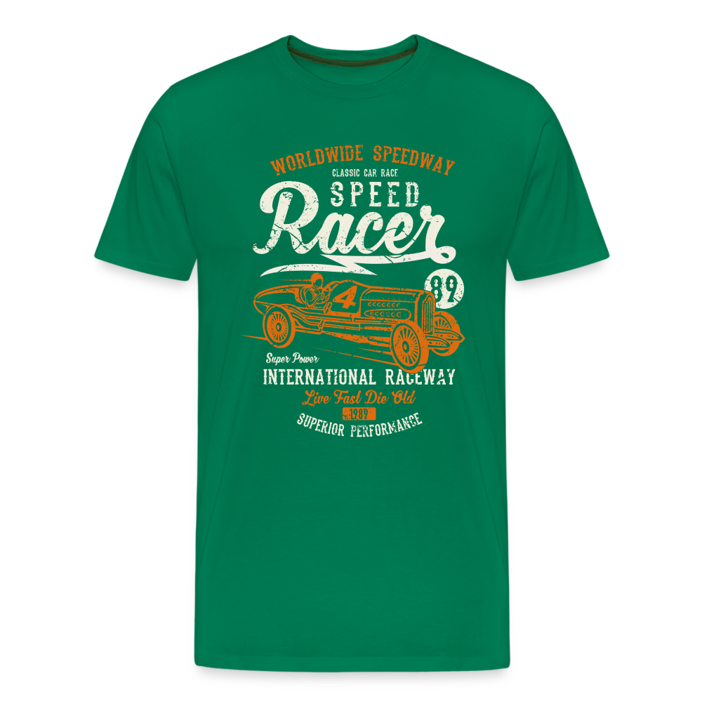 Speed Racer Men’s Premium T-Shirt - kelly green