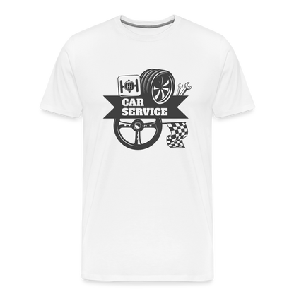 car service Men’s Premium T-Shirt - white